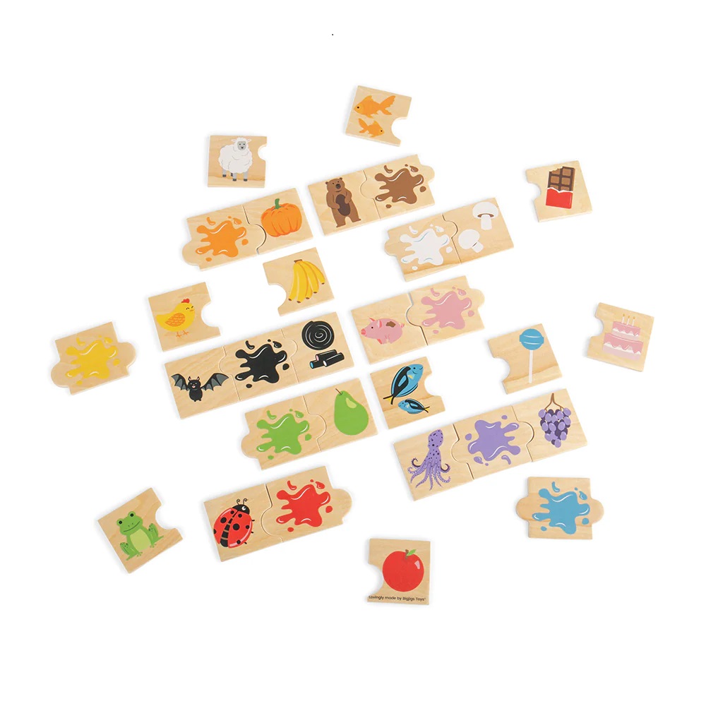 Bigjigs Toys Didaktisches Puzzle Farben