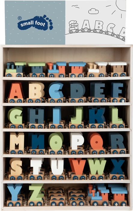 small foot Display Trenino Polare alfabeto 180 pz - immagine 7
