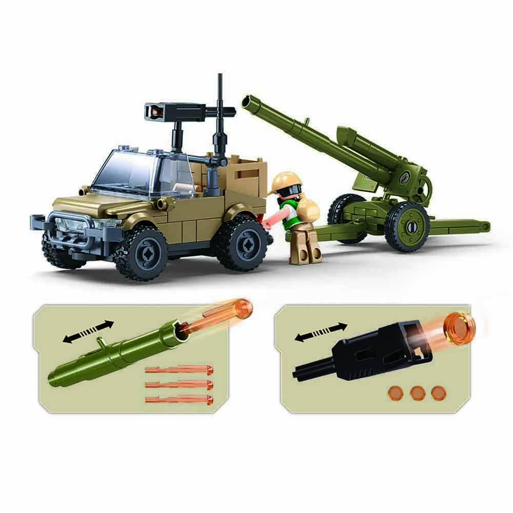 Sluban Army M38-B1255 Obice IFR D30S - immagine 4