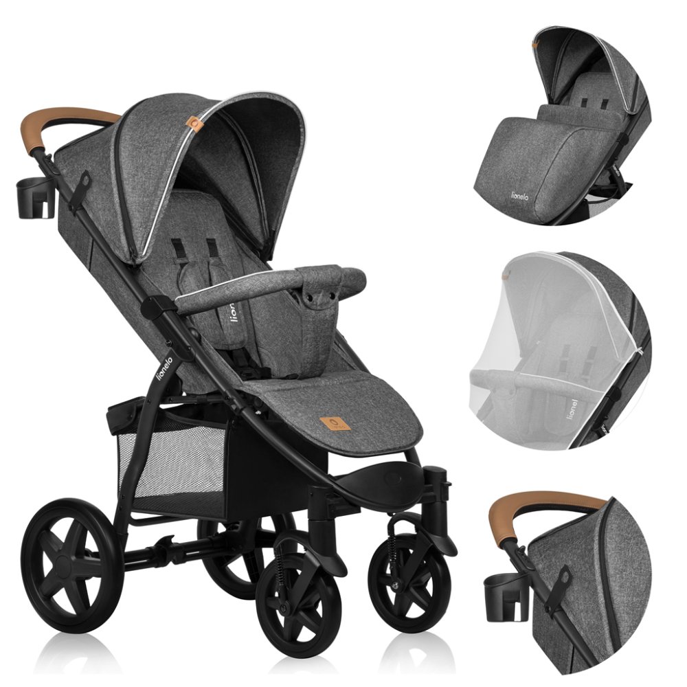 LIONELO Sportwagen Annet Plus Stone Caramel