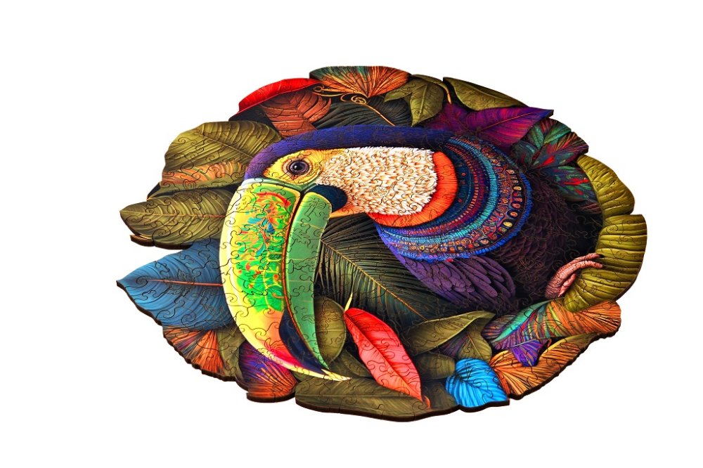 EscapeWelt Puzzle de Madera Tucán 500 piezas - Imagen 7