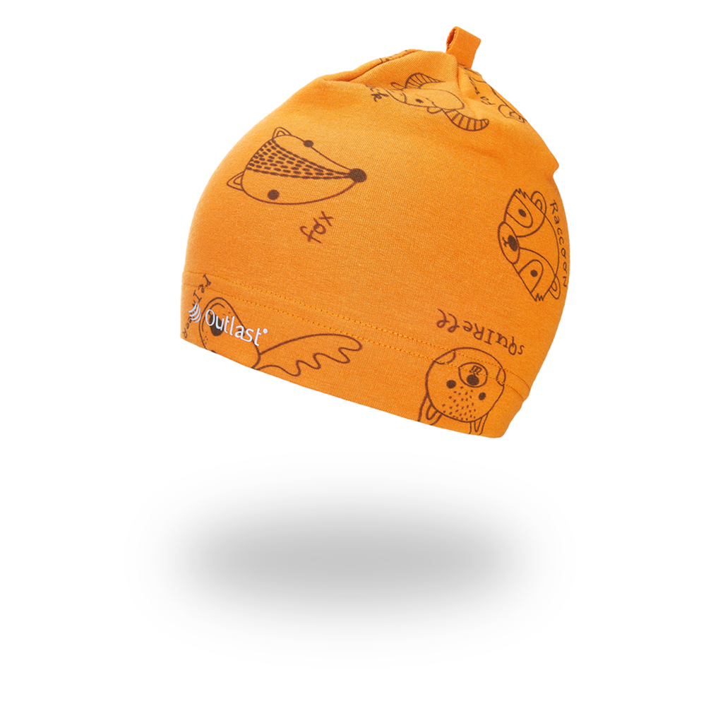 Gorro deslizable elástico ESTAMPADO Outlast ® - Animales de miel 3 | 42-44 cm