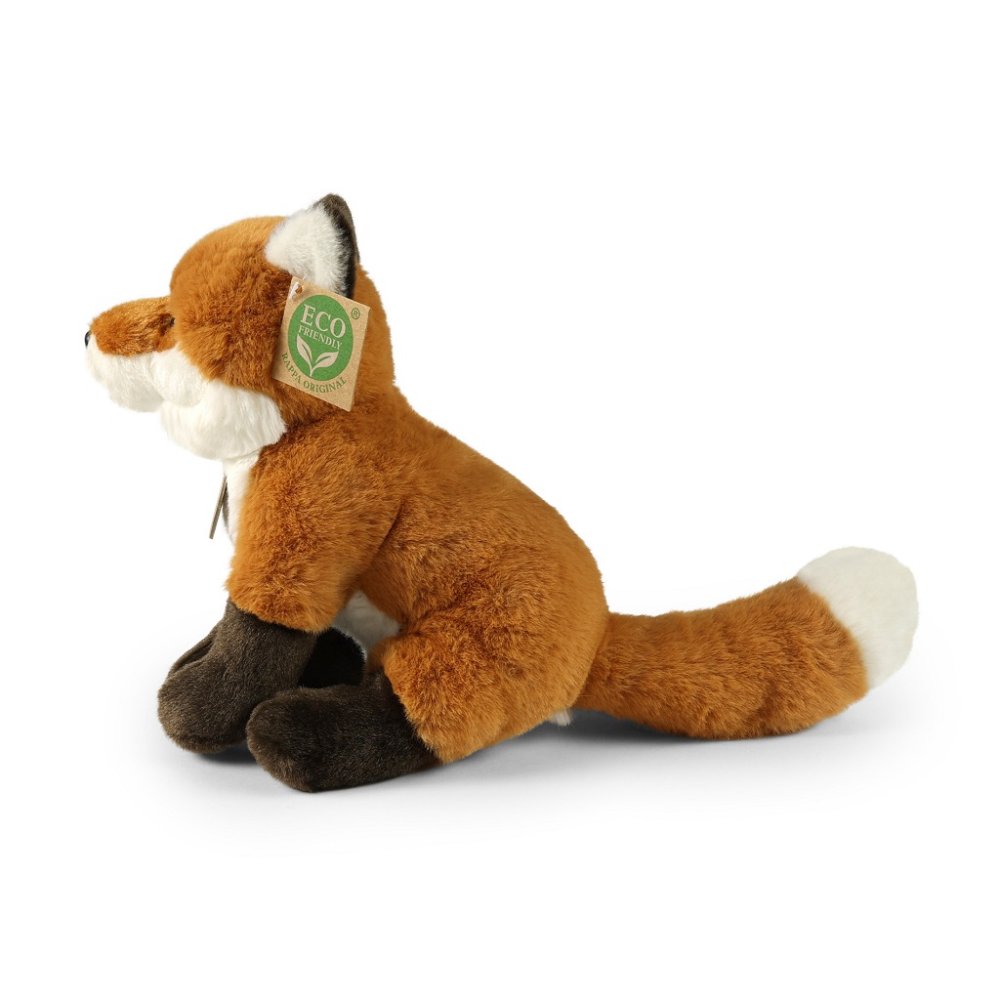 Rappa Plyšová liška sedící 23 cm SOFT COLLECTION, ECO-FRIENDLY (obrázek 4)
