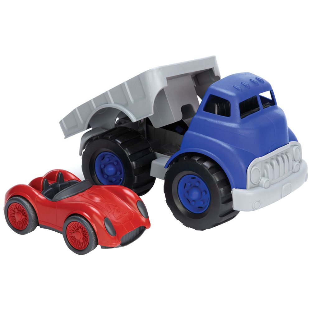 Green Toys Nákladní auto se závodním autem (obrázek 3)