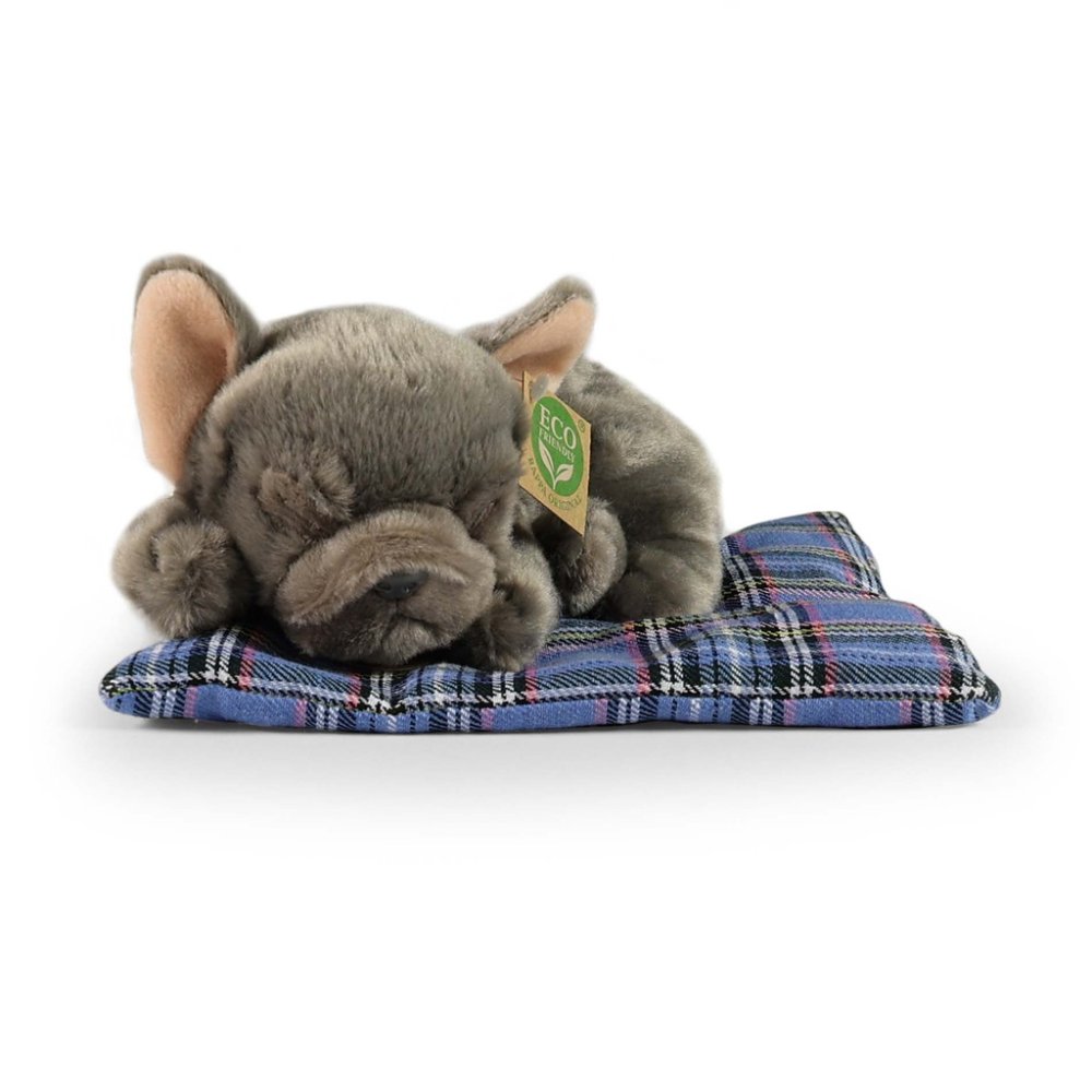 Rappa Plyšový pes francouzský buldoček ležící 23 cm ECO-FRIENDLY (obrázek 5)