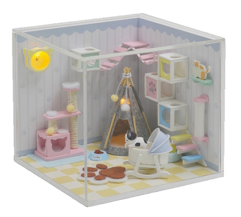2Kids Toys miniatura domečku Domov kočičky Mňau (obrázek 3)