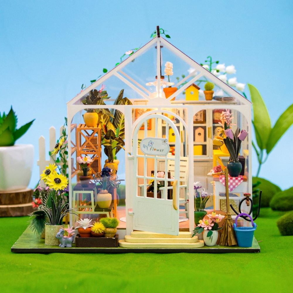 2Kids Toys Miniatura domečku Rozkvetlý altánek (obrázek 8)