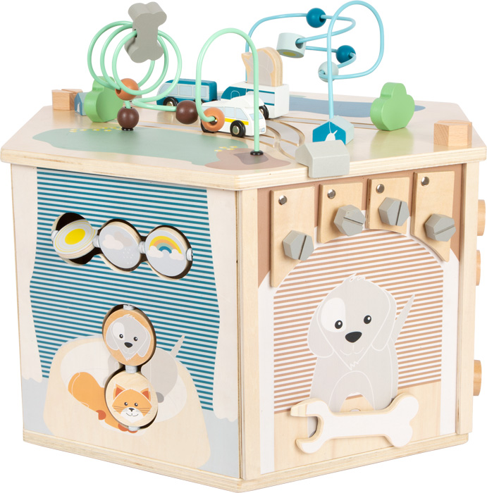 small foot Motorická interaktivní kostka Pets XXL (obrázek 10)