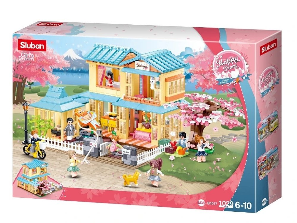 Sluban Girls Dream M38-B1017 Dům se sakurou (obrázek 4)