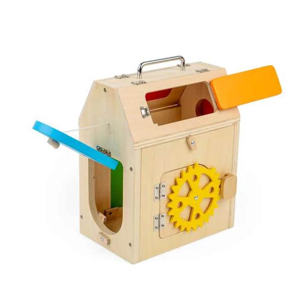 Bigjigs Toys Activity board Domeček (obrázek 3)