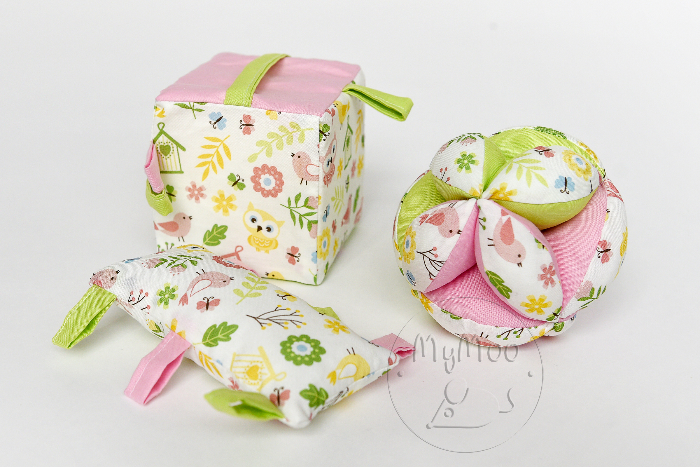 MyMoo Cub Textil Busy Cube - Primăvara,MyMoo Cub Textil Busy Cube - Primăvara