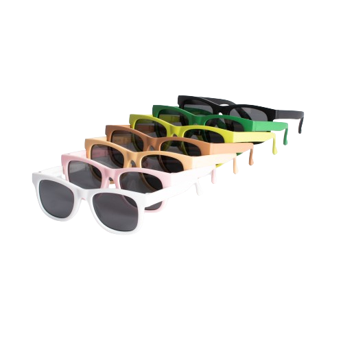 Monkey Mum® Children's Sunglasses - Frog's Wink - Multiple Colours White