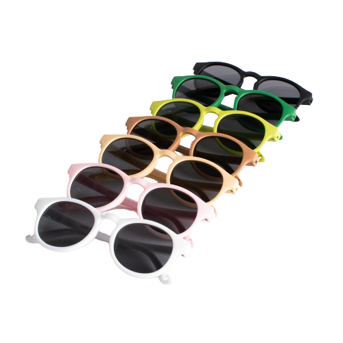 Monkey Mum® Children's Sunglasses - Monkey Face - Multiple Colours Dark Green