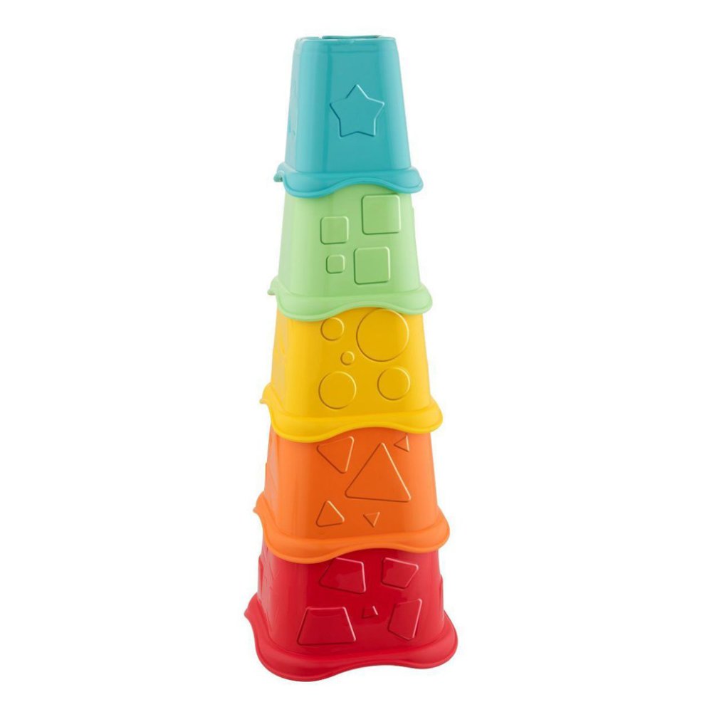 CHICCO Cups Stackable Colored Eco+ 6m+