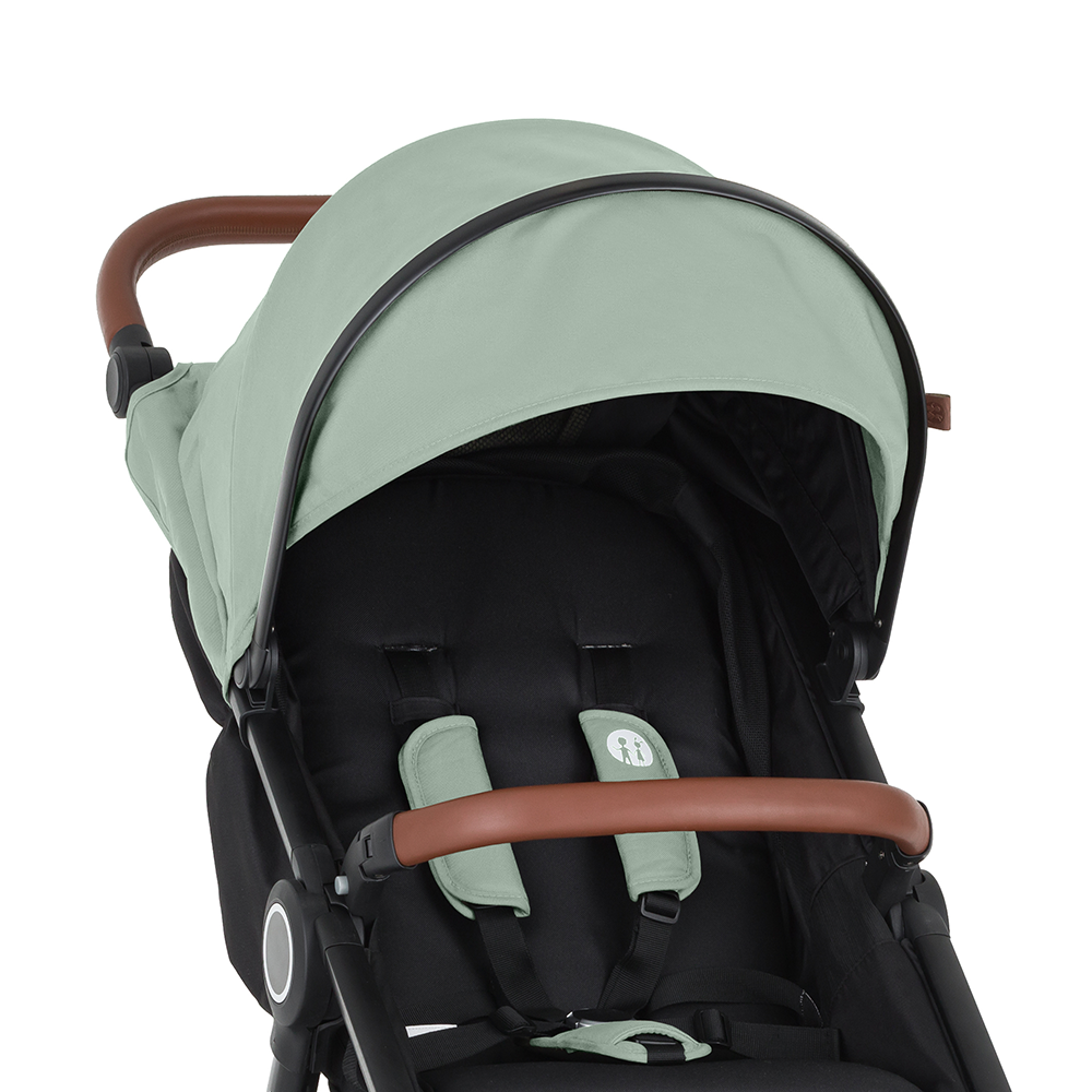 PETITE&MARS Kinderwagendach Street2 Iron Green