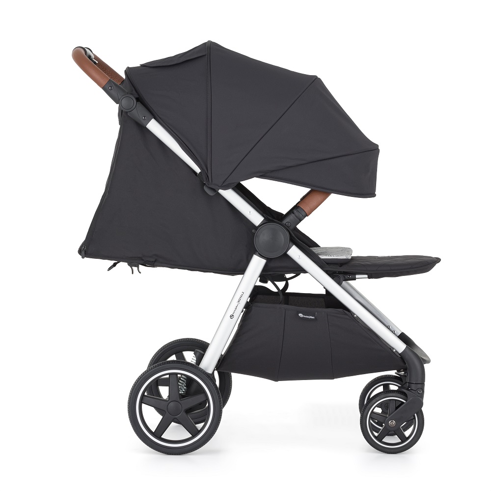 PETITE&MARS Poussette De Sport Royal2 Silver Perfect Black