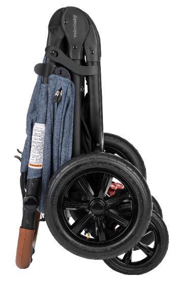 VALCO BABY Stroller Sport Trend 4 Black Denim + PETITE&MARS Bag Jibot FREE