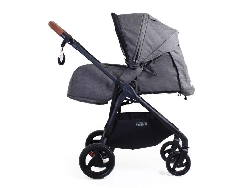 VALCO BABY Sports Stroller Trend 4 Ultra Gray Marle + PETITE&MARS Bag Jibot FREE