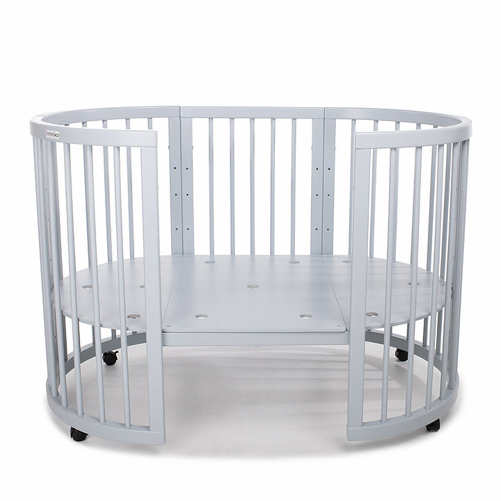 MIMIKO Round 9in1 Culla Crescente Rotonda Grigio - immagine 7