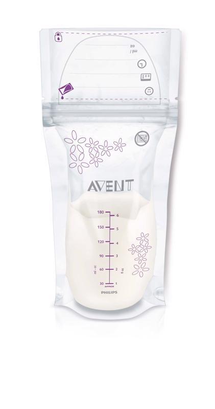 Philips AVENT Moedermelkzakjes 180 Ml, 25 St