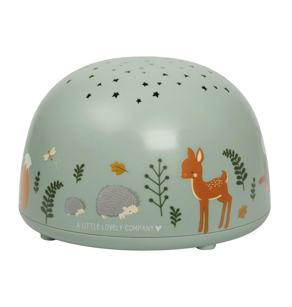 A Little Lovely Company - Lampe projecteur - Amis de la forêt