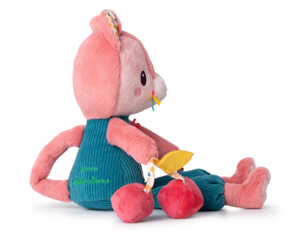 Lilliputiens – Jouet en tissu avec activités - chat Jeanne – Image 4