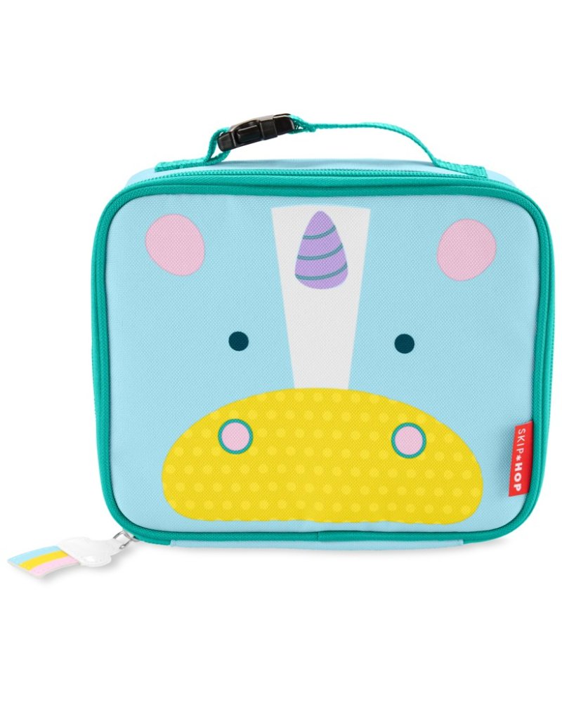 SKIP HOP Zoo Sac isotherme pour collation Licorne 3 ans et + – Image 3