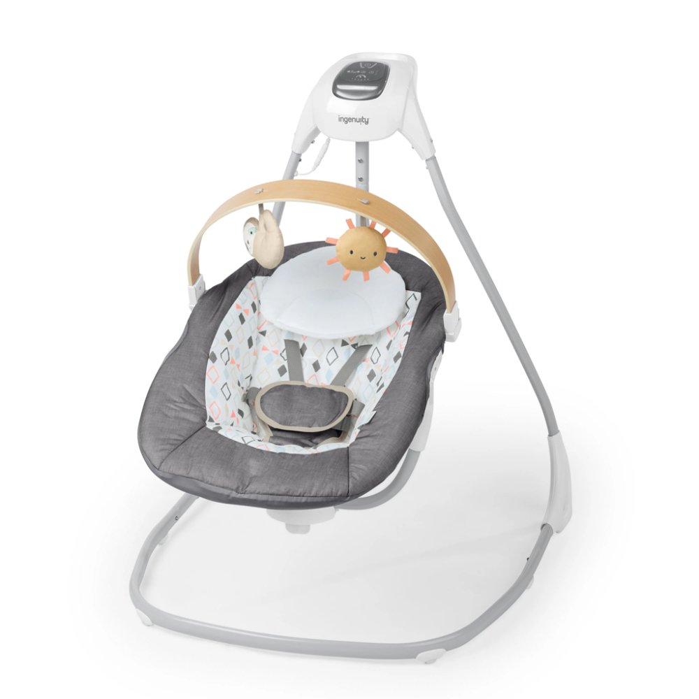 INGENUITY Huśtawka kołysząca muzyczna Parker™ 0m+, do 9kg