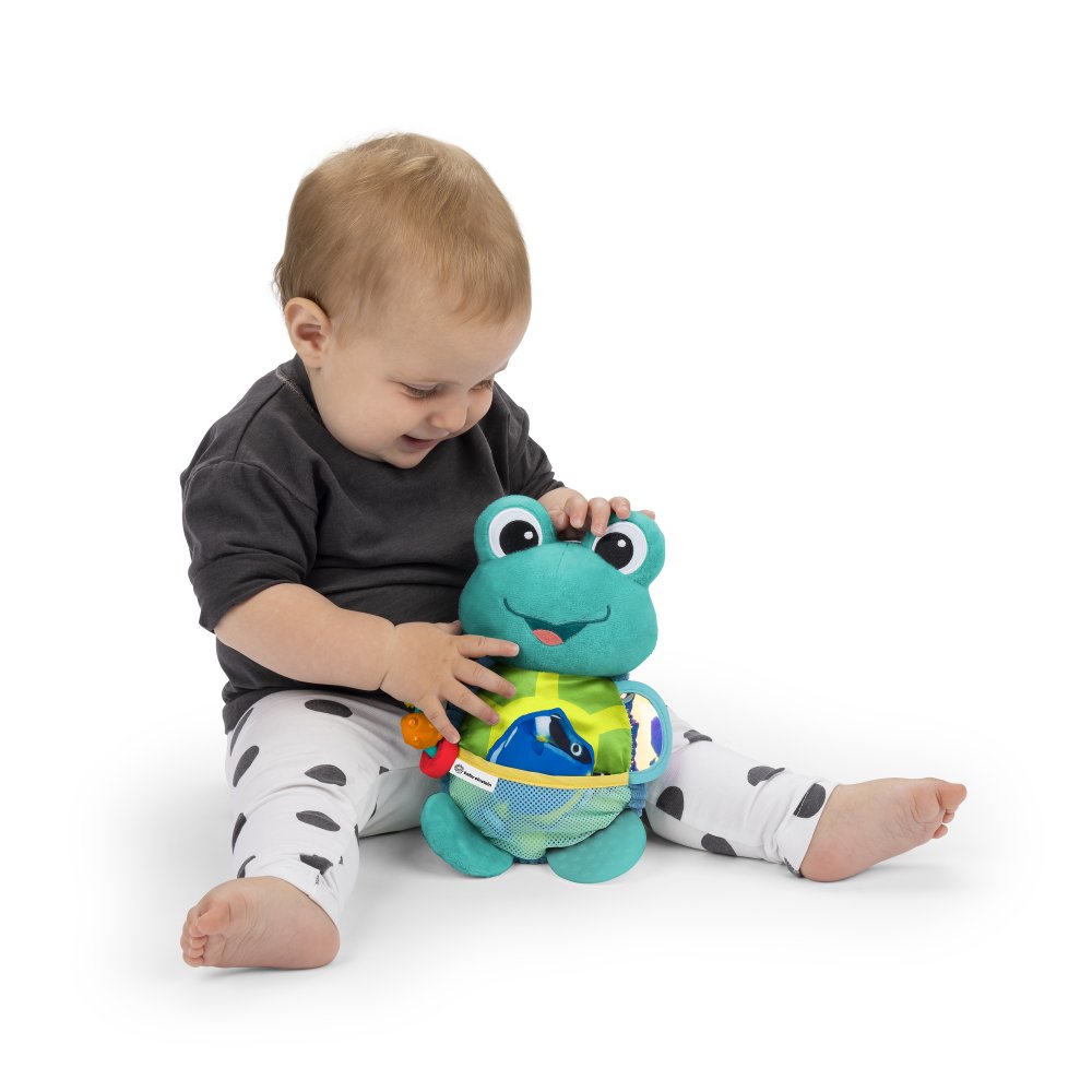 BABY EINSTEIN Giocattolo attività ad anello a C tartaruga Neptune’s Sensory Sidekick™ 0m+ - immagine 3