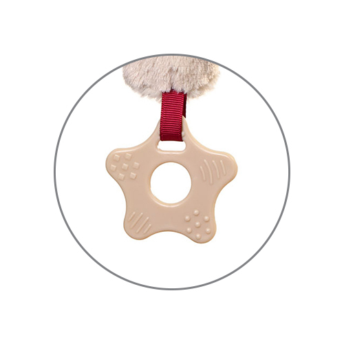 BABYONO Giocattolo cigolante Coniglietto Milly 0m+ - immagine 4