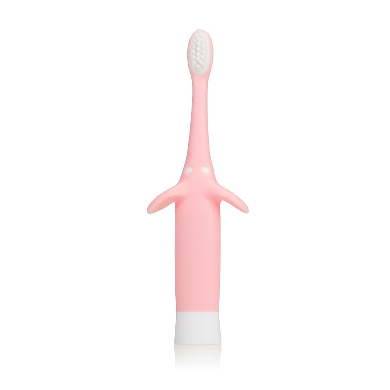 DR.BROWN'S Spazzolino da denti training 0-3 anni rosa - immagine 3