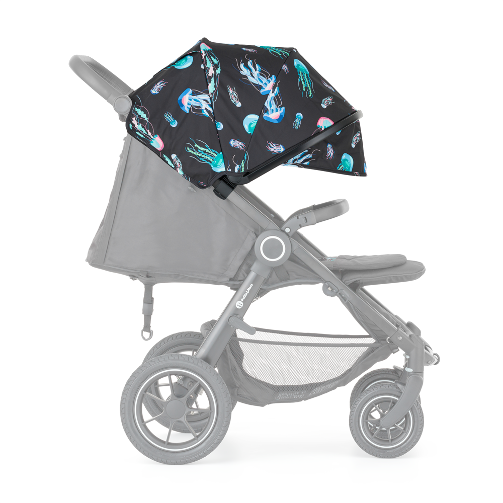 PETITE&MARS Cappottina per passeggino Street2 Limited 100 Jellyfish - immagine 5