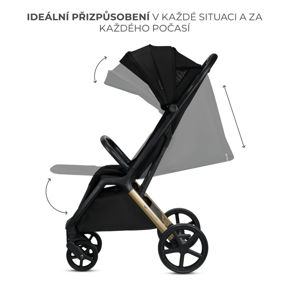 KINDERKRAFT Poussette sport Loom Black – Image 6