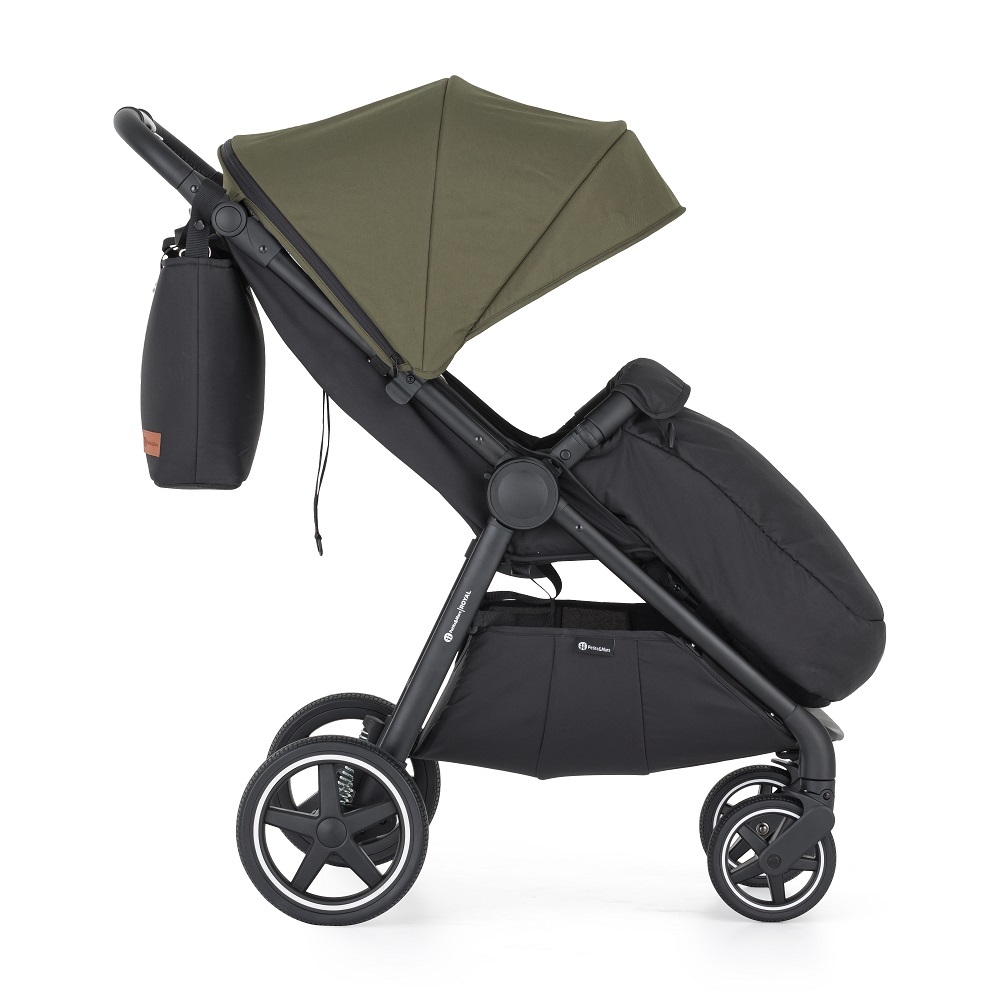 PETITE&MARS Wózek spacerowy Royal3 Black Mature Olive - obrazek 5