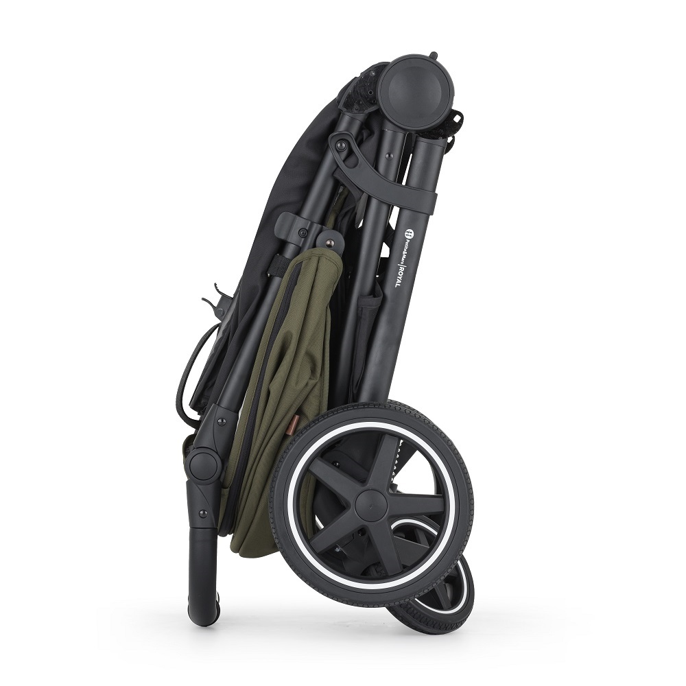 PETITE&MARS Wózek spacerowy Royal3 Black Mature Olive - obrazek 7