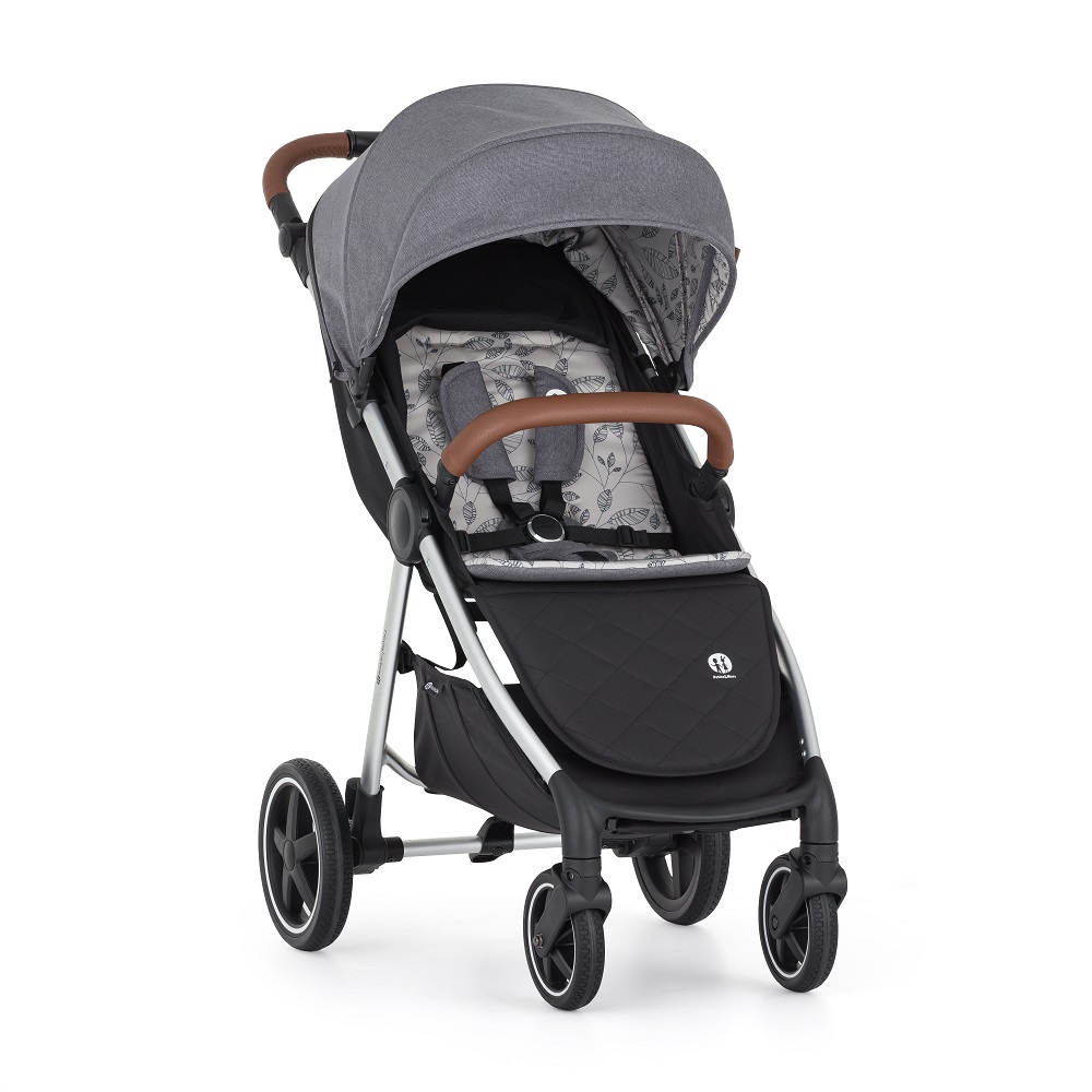 PETITE&MARS Poussette de sport Royal3 Silver Ultimate Grey – Image 3