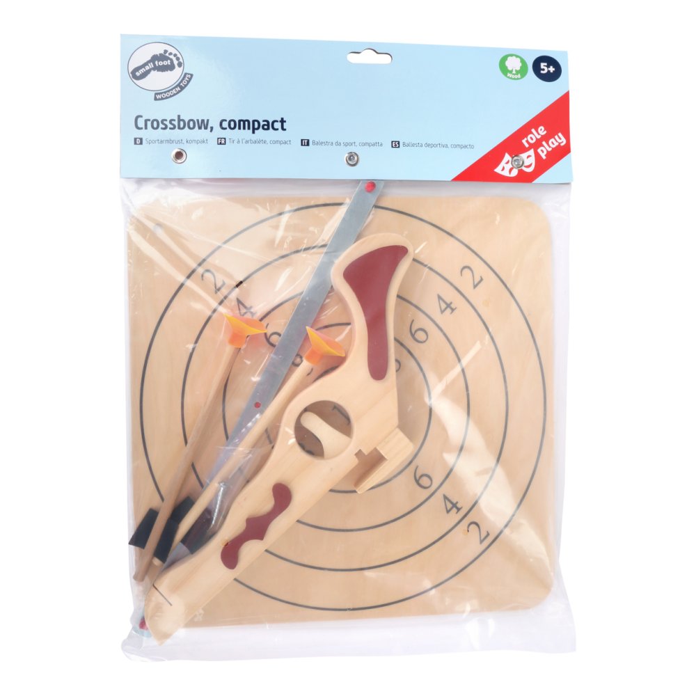 small foot Balestra piccola con frecce e bersaglio - immagine 4
