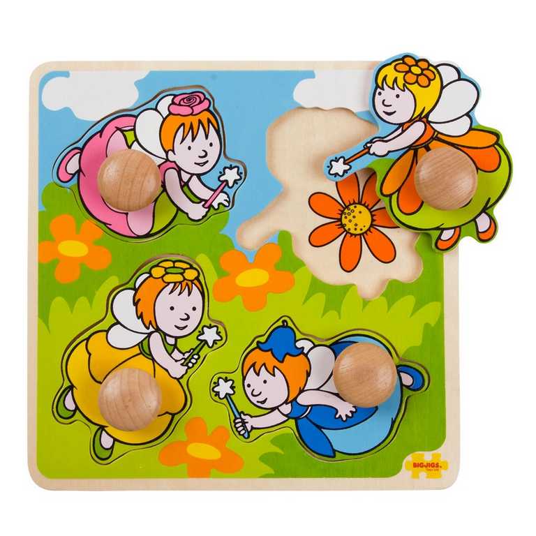 Bigjigs Toys Puzzle de encaje Hadas