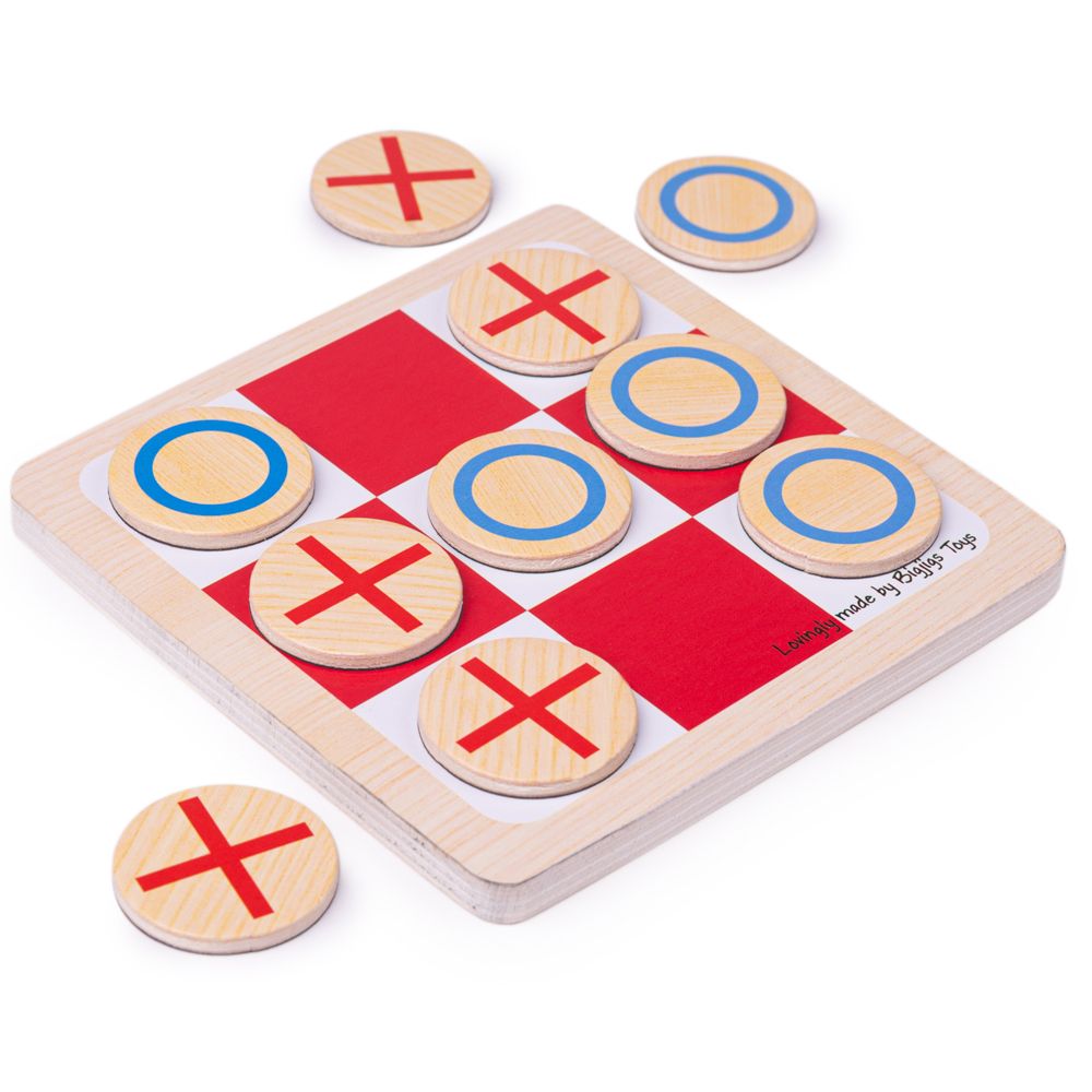 Bigjigs Toys Tic Tac Toe en bois