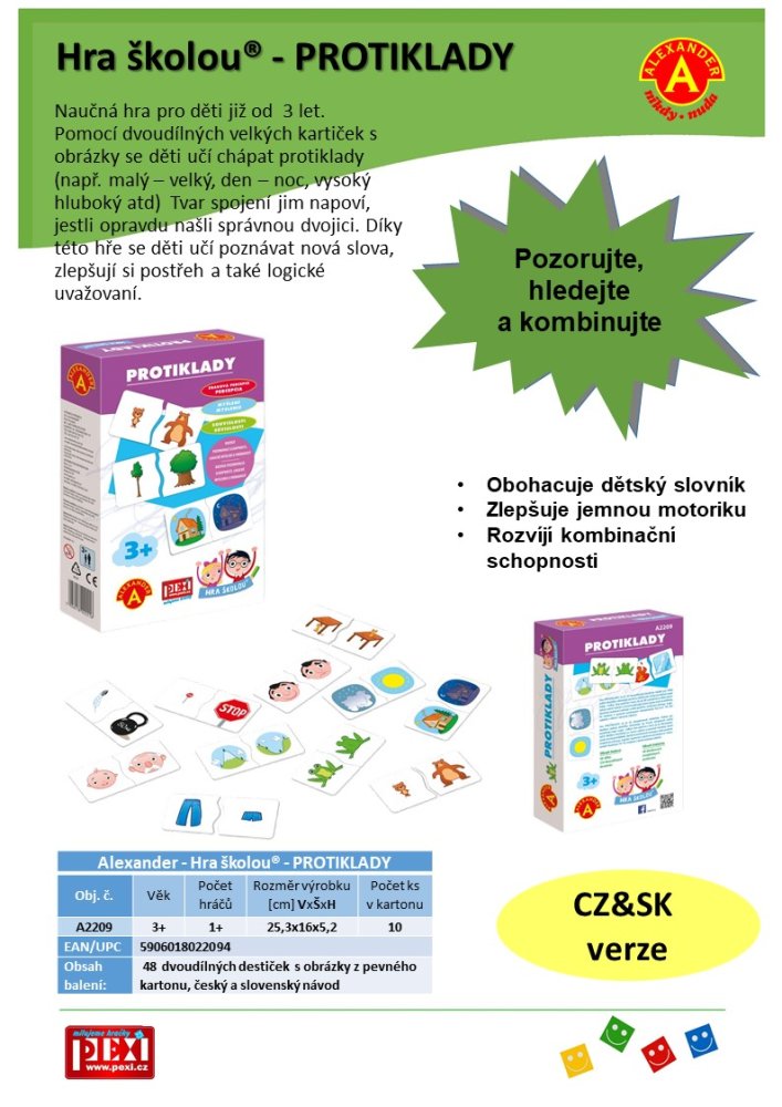 Alexander Gioco Scolastico - Contrari - immagine 5