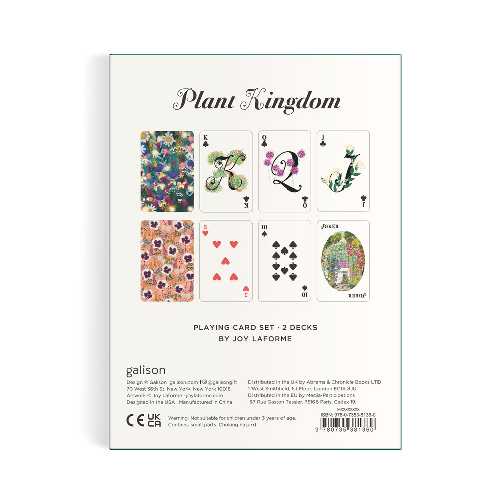 Galison Növényvilág játékkártya készlet - Joy Laforme - Image 3