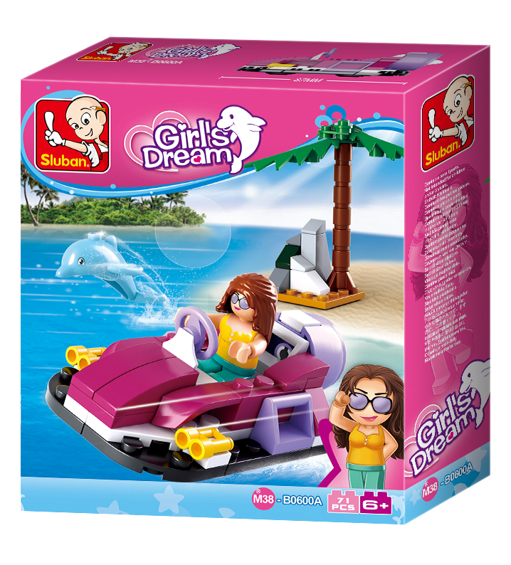 Sluban Girls Dream Holidays M38-B0600A Hovercraft - Image 2