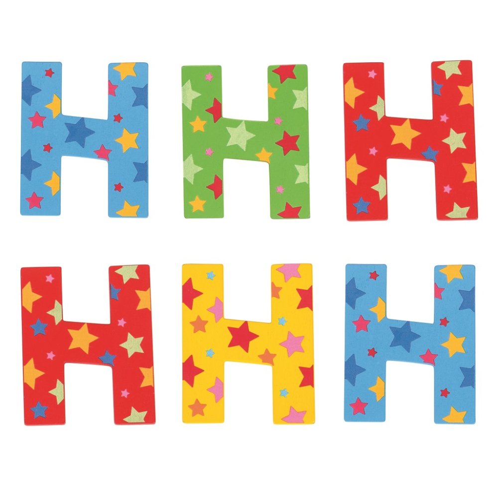 Bigjigs Toys Lettera a forma di stella H