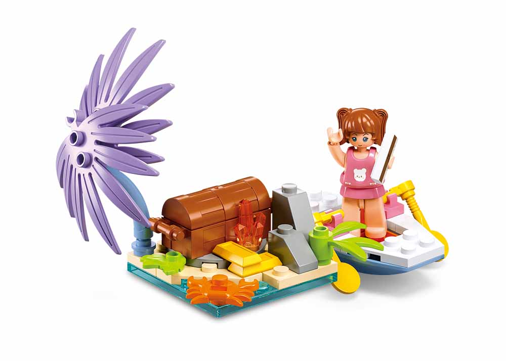 Sluban Girls Dream Kincskeresés M38-B1174 Világítótorony - Image 5