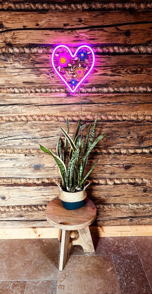 2Kids Toys LED NEON LIGHT lampka Serca - obrazek 4