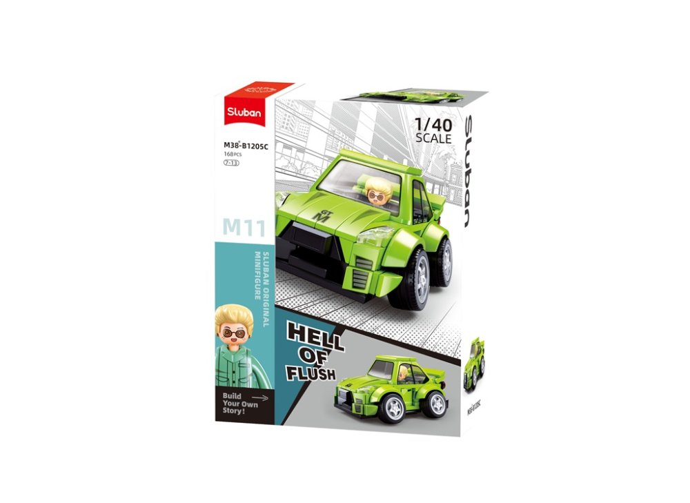 Sluban Car Club M38-B1205C MCAR M11 - Imagen 2