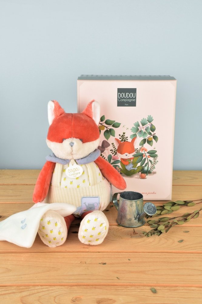 Doudou Dárková sada Plyšová liška Romarin s dečkou 28 cm (obrázek 8)