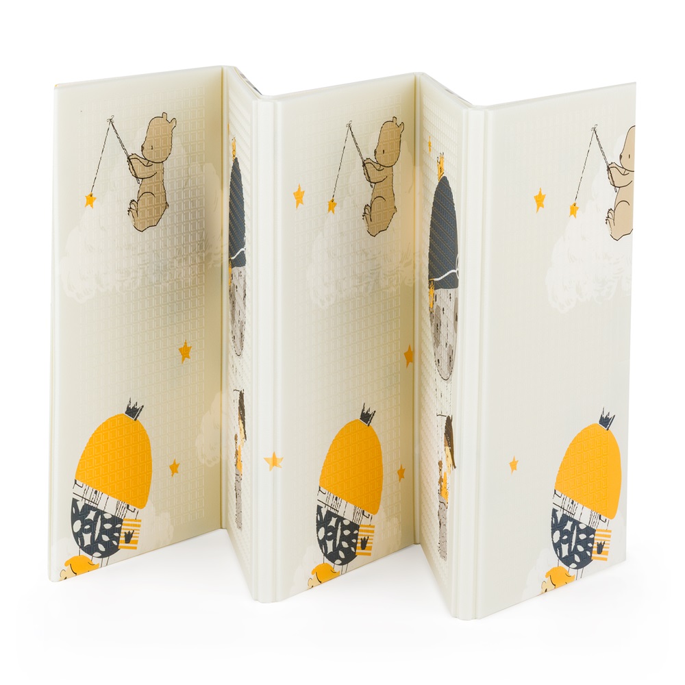 PETITE&MARS Összecsukható játszószőnyeg Campy Mountains&Triangles