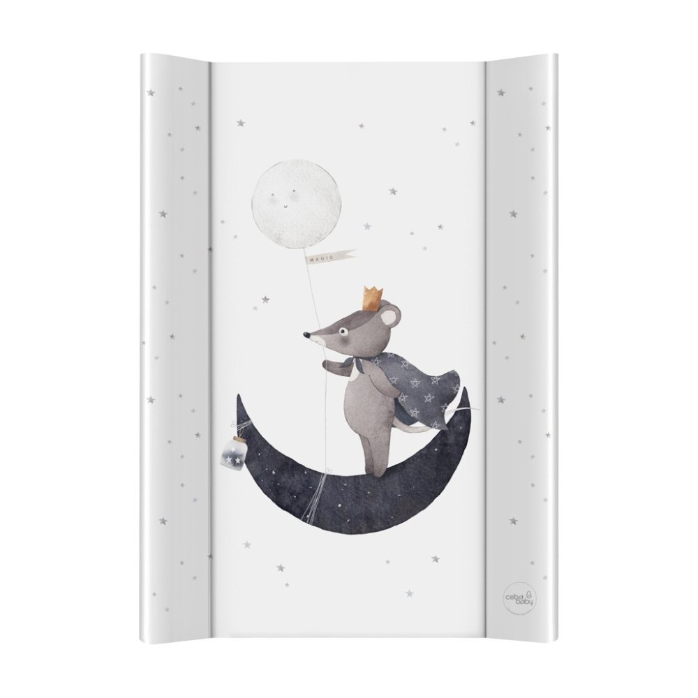 CEBA BABY Cambiador de 2 lados suave (50x70) Basic Moon Prince