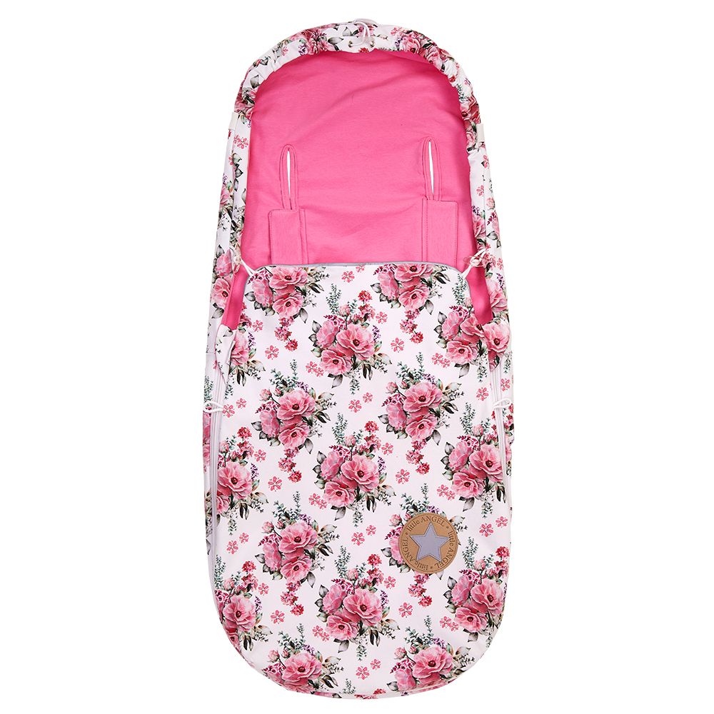 Chancelière fine 5 points Outlast® - rose/rose